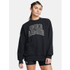Under Armour Dámska mikina UA Icon HWT Terry OS Crew Čierna XS