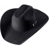 Stars & Stripes Klobúk westernový Wyoming Stars & Stripes, čierny Obvod hlavy: 58 cm