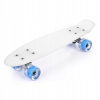 Skateboard Meteor 23897 biely 56x14,6 cm