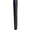 Rúra dymovodu priemer 150 mm, smalt čierna, 1 m