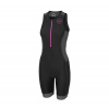 Zone3 Ltd Women's Aquaflo Plus Trisuit - BLACK/GREY/NEON PINK Veľkosť: M