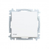 Prepínač striedavý, s krytom, radenie 6, IP44 ABB Zoni 3559T-A06940 240 - matná biela