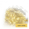 Emos D3EW02 dekoračná reťaz záclona Nano 1,7x1,5m 2,7W 180LED 2700K IP44 teplá biela 8 módov číra