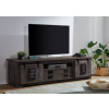 Bighome - IRON TV stolík 180x55x50 cm. sivá lakovaná. mango