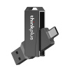 AppleMix LENOVO Flash disk - USB-A + USB-C pre zariadenia Apple - 32 GB - kovový - sivý