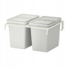 Ikea Hallble Set of Garping Bin, Jastocher, 44 L (Ikea Hallble Set of Garping Bin, Jastocher, 44 L)