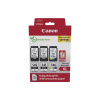 kazeta CANON PG-545 XL black (2x) + CL-546 XL color (1x) MG2450/MG2550 + GP501 10x15 8286B015 originálna