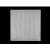 Plastová kanava / mriežka vyšívacia 37x41,5cm biela 1ks