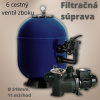 Aquashop Bazénová filtračná sada, laminátový filter a čerpadlo, 11 m3/hod, 510mm