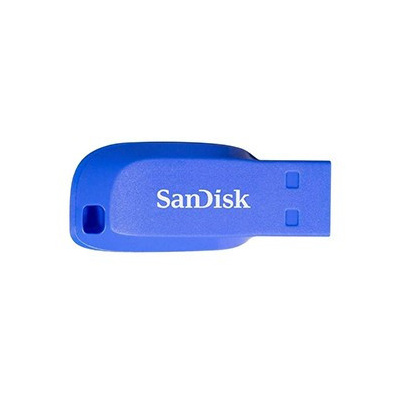 SanDisk Cruzer Blade 32GB USB 2.0 elektricky modrá SDCZ50C-032G-B35BE