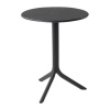 Plastový záhradný stôl Step Antracite 60,5 cm NARDI