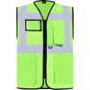 KORNTEX HI-VIS KXMF BERLIN / Reflexná multifunkčná vesta - lime green 4XL