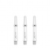 XQMax Darts Násadky Solid Colour with Logo - short - white