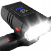 MOCNÁ LED predná cyklistická lampa na riadidlá 1200 lm VODOTESNÁ BATÉRIA