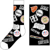 Ponožky The Beatles - Icons, Unisex,Čierna,UK 7 - 11