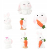 Dekorácia do záhrady - 7ks bunny figuríny miniatúrne záhradné socha (7ks bunny figuríny miniatúrne záhradné socha)