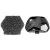 kryt bradovej ventilácie pre prilby SUPERTECH S-M10 a S-M8, ALPINESTARS (čierna)
