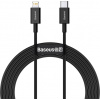 Baseus CATLYS-C01 Superior Fast Charging Datový, USB-C to Lightning 20W, 2m