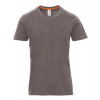 PAYPER V-NECK 000103-0026 / Pánske tričko s krátkym rukávom a výstrihom do V - smoke XL