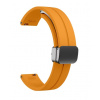 eses Silikónový remienok s magnetickou prackou pre Garmin Lily 2 a Garmin Lily 2 Active - Žltý, 14 mm