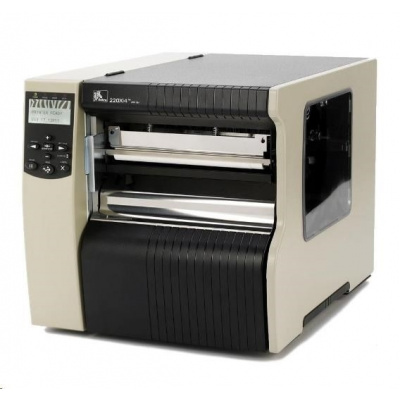 ZEBRA 220Xi4 průmyslová tiskárna 203dpi, 216mm, USB, RS232, LAN, DT/TT, řezačka 220-80E-00103