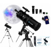 Astronomický ďalekohľad OPTICON - Galaxy 150F1400EQ + príslušenstvo