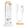 Audio adaptér USB-C / 3,5mm Jack, bílý