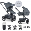 EASYWALKER Kočík kombinovaný Harvey⁵ Premium Mineral Grey XXL RWS
