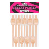 LoveToy Original Pussy Straws Flesh 9 pack
