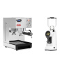 Lelit Anna PL41TEM + Eureka Helios 65, white