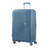 American Tourister SOUNDBOX Spinner 77 EXP Stone Blue modrá 97 l