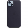 Kryt na mobil Apple Leather Case s MagSafe pro iPhone 14 Plus - inkoustově fialový MPPC3ZM/A