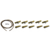 Anaconda Jungle Quick Lock Safety Lead Clip Power Pack jungle zelená 5ks