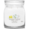 Aromatická svíčka Signature sklo střední Midnight Jasmine 368 g - Yankee Candle