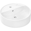 HANSGROHE Xuniva S okrúhla umývadlová misa s otvorom, s prepadom, priemer 450 mm, biela, 60169450