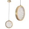 Krištáľový Závesný Luster LED G089-1CP Złota