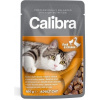 Calibra Cat Adult Kačka & kura v omáčke, kapsička 100 g