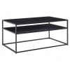 MID.YOU KONFERENČNÝ STOLÍK, čierna, kov, 100/60/45 cm - Stolíky do obývačky - 00085004931F