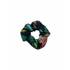 Scrunchie gumička do vlasov VFstyle ananás čierna