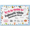 Zručná kresliaca tabuľa s mazacou fixkou: Formy - D-Toys