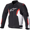 MOTOCYKLOVÁ BUNDA ALPINESTARS AST V2 AIR ČIERNA/BIELA/ČERVENÁ XXXXL