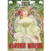 Kalendár 2026 Alfons Mucha, 24 x 33 cm