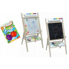 Drevené tabule 5in1 magnetické kriedy + papier