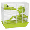 Small Animals Klietka pre malé hlodavce 50,5 x 28 x 47 cm biela zelená výbava