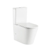 Mereo WC kombi, vyvýšené, vario odpad, kapotované, Smart Flush RIMLESS, keramické, vr. sed VSD92T1