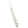 Minka STAIRS Modulové schodisko Vienna buk/biela, 293,8 cm