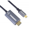 Kabel PremiumCord USB-C na HDMI 1,8m rozlišení obrazu 4K*2K@60Hz