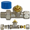 Jednoduchý termostatický set Esco Zawór grzejnikowy vt-12s 1/2 PEX 16