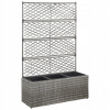 Kvetináč plast sivý VidaXL 83 cm x 30 x 130 cm
