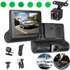 REJESTRATOR DASH CAM, SNÍMAČ G, 3 ŠOŠOVKY, HD 1080P, ULTRAŠIROKÉ POLE 170
